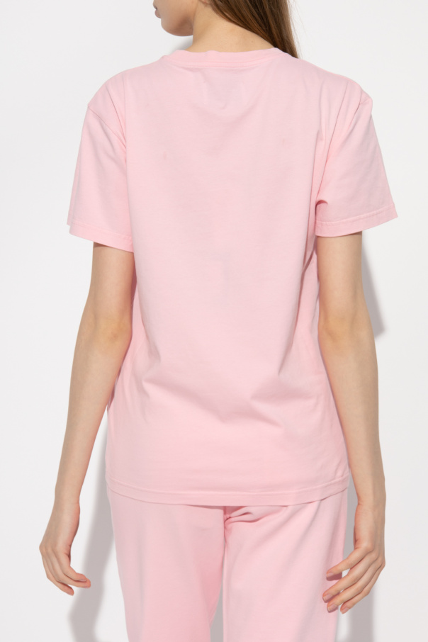 Tシャツ・カットソー CASABLANCA Women Tops WPF25JTS02002 TENNISCLUBICON PINK Casablanca Pink 'Tennis Club' T-Shirt Casablanca